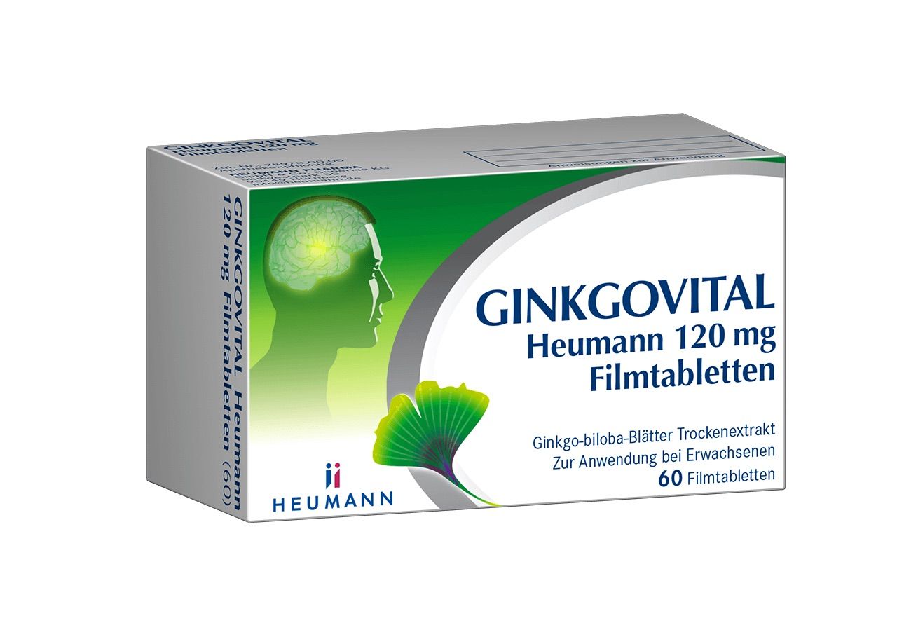 GINKGOVITAL Heumann 120 mg Filmtabletten